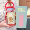 High appearance level, large-capacity insulated cup, 316 stainless steel, cute for girls, double-mouthed straw cup, portable insulated water cup Application Scenario